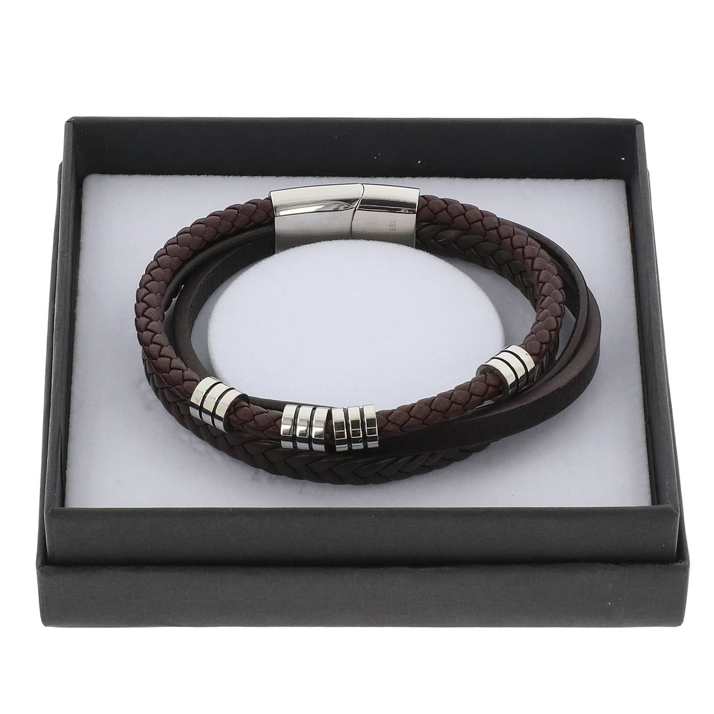 Joe Davies – Engroshandel Smykker - Herre – EQ For Men 4 i 1 Moderne Læderarmbånd4
