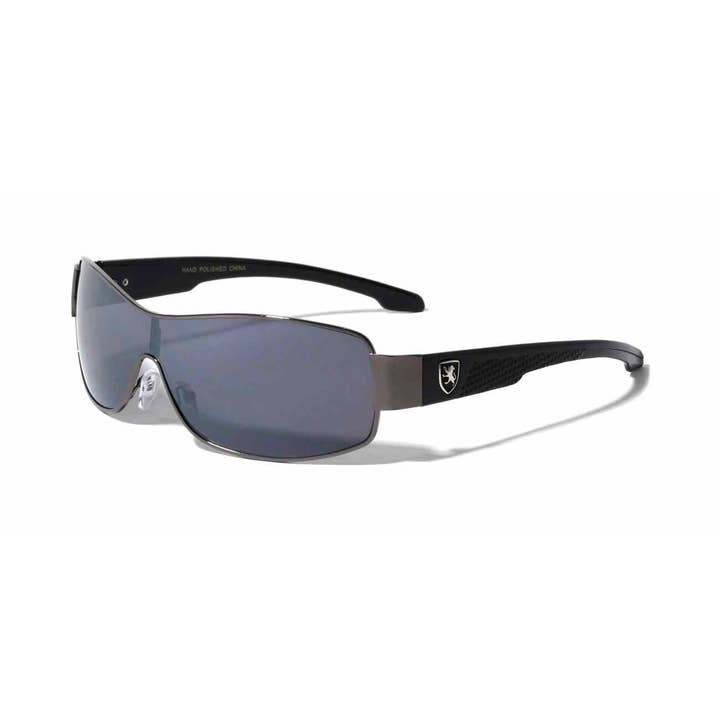 Sunrayzz Imports - Wholesale Sunglasses - Men's - Khan Shield Sports Sunglasses kn-m3905