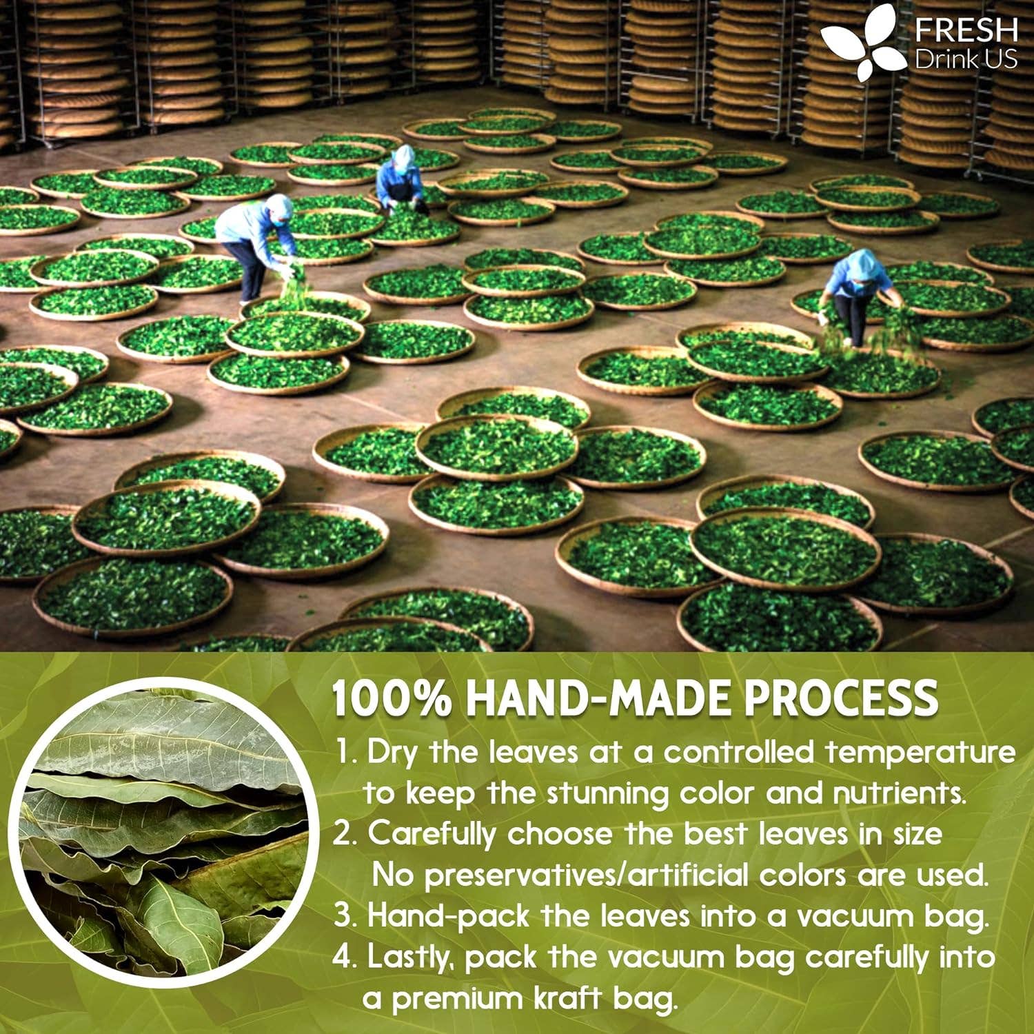 Naomi's Happy Place Shop - Wholesale Health/Detox Tea - Mango Leaf, Whole Dried Leaves, Tea Bags, Powder, 100% Natural & Pure from Mango Leaves. Mango Dried Leaves. Loose Leaf Mango Herbal Tea. Mango Leaf Tea. No Sugar, No Caffeine, No Gluten, Vegan.14