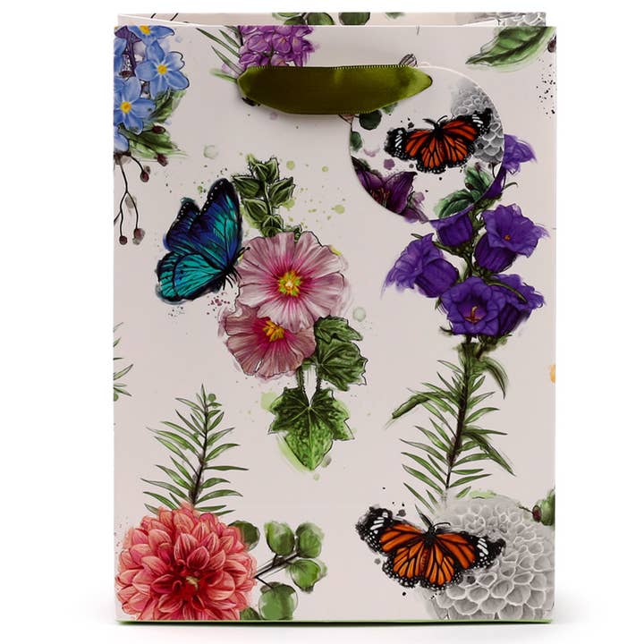 Puckator Ltd – wholesale Gift bag – Butterfly Meadows Gift Bag Medium1