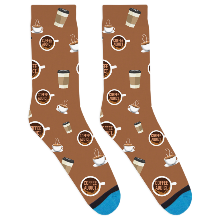 DivvyUp - Wholesale Socks - Unisex - Coffee Socks0