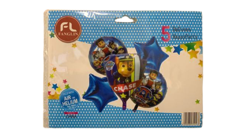 My Wholesale Warehouse - Wholesale Balloon - Large 5pc Happy Birthday Cartoons Character Balloons - 28 Options!17