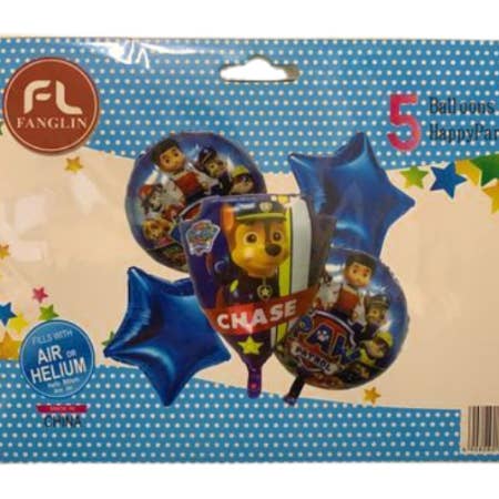 My Wholesale Warehouse - Wholesale Balloon - Large 5pc Happy Birthday Cartoons Character Balloons - 28 Options!17