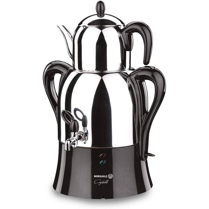 Hakan - Wholesale Kitchen appliance - Caykolik A341-14 Stainless Steel Samovar, 110 V US Plug1