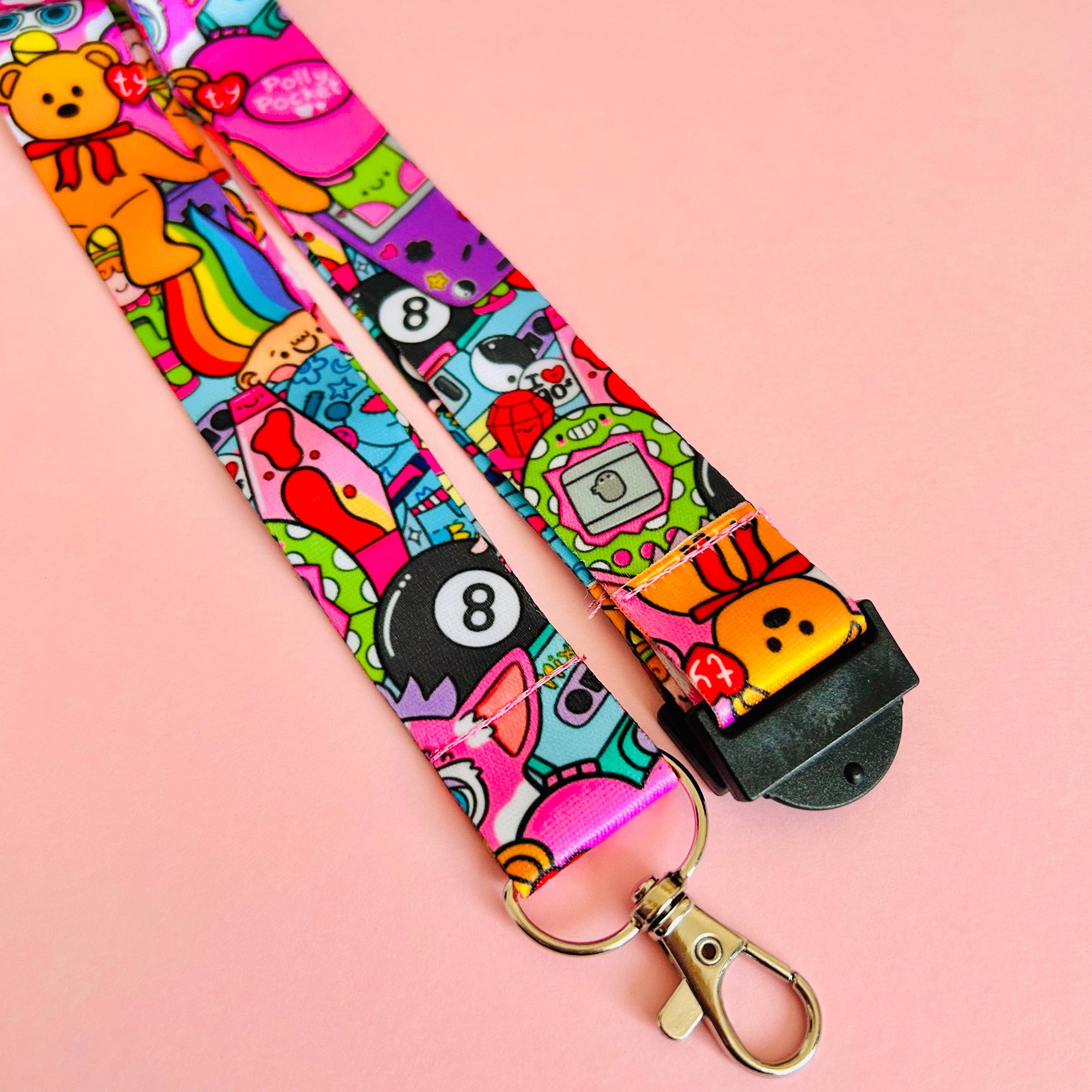 Kellylou – wholesale Lanyard – Unisex – 90s Nostalgia Lanyard7