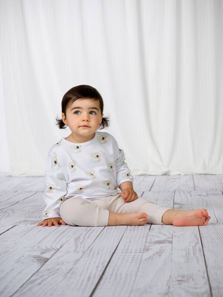 Bedrucktes Neugeborenen-Sweatshirt für den Großhandel von Charanga