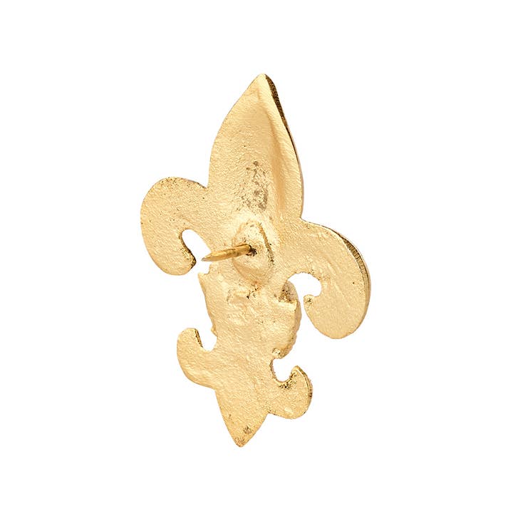 Set of 4 Candle Pins Candle Holders Lily, Aluminum for wholesale by EDZARD