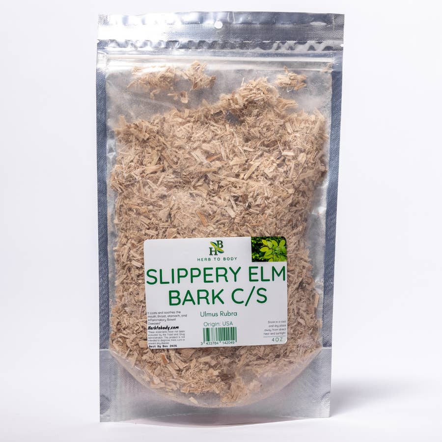 Slippery Elm Bark, Dried, C/S, 1oz