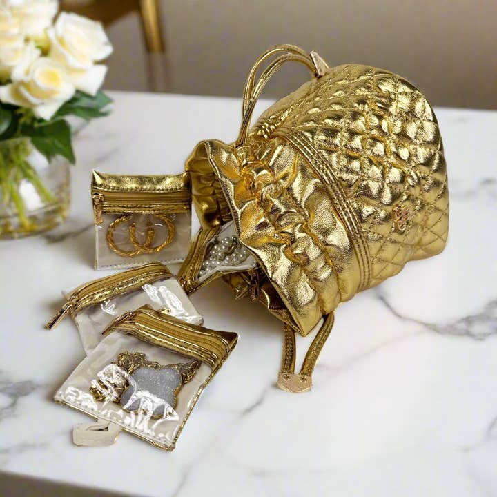 PurseN (new) - Wholesale Jewelry Box/Organizer - Oprah's Favorite Things 2021 - Ultra Jewelry Case - 24 Karat1