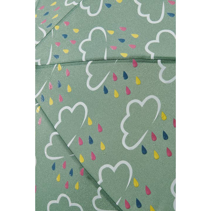 Grass & Air - Wholesale Umbrella - Kids - Little Kids Colour-Revealing Umbrella in Khaki Green2