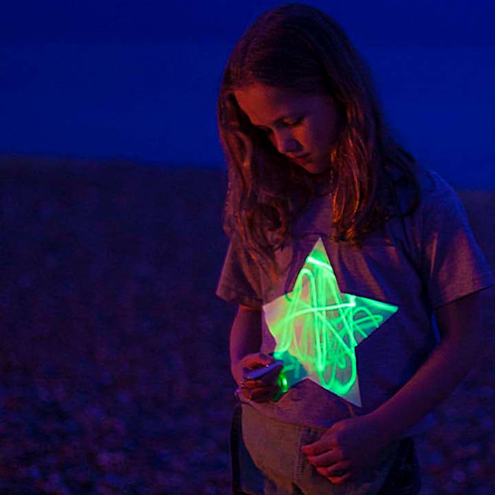 Star - Glow in the Dark Sweatshirt for wholesale by Little Mashers