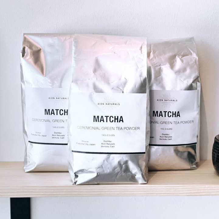 Aion Naturals Grade A Ceremonial Matcha BULK for wholesale by Aion Naturals