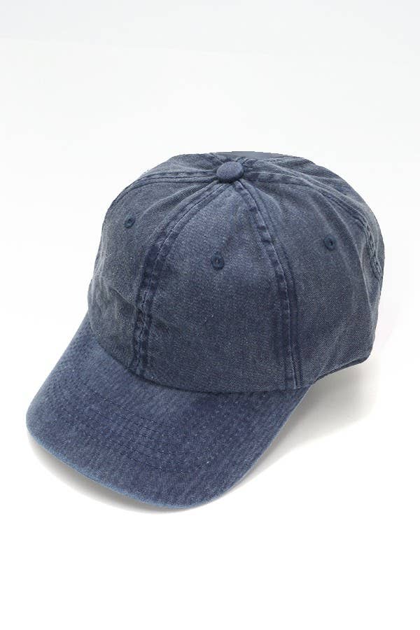 JOSSLYN by wall to wall - Wholesale Baseball Cap - Women's - VINTAGE WASHED BASEBALL CAP 40HW7021