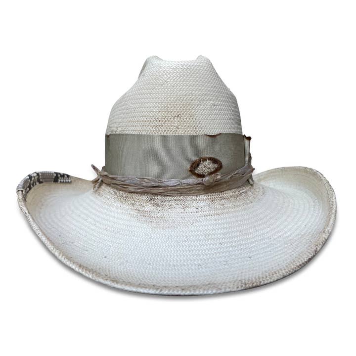 Cha Cha's House of Ill Repute - Wholesale Cowboy Hat - Women's - La Petite Chatte - Straw Cowboy Hat2