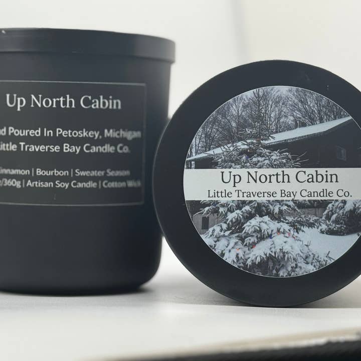 Little Traverse Bay Candle Company - Wholesale Jar/Filled Candle - Up North Cabin