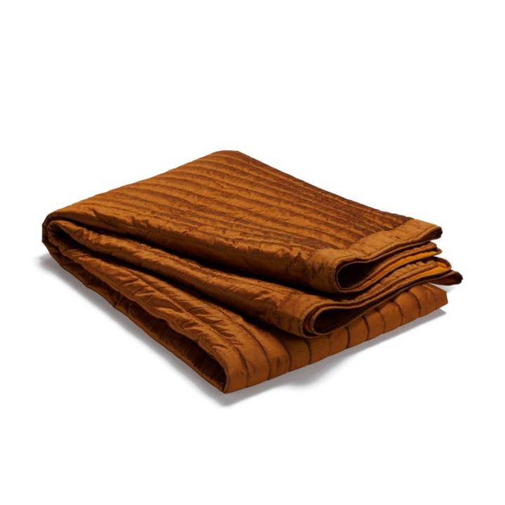 74040220 Bedspread Metallo 270x270 cm gold for wholesale by Etol