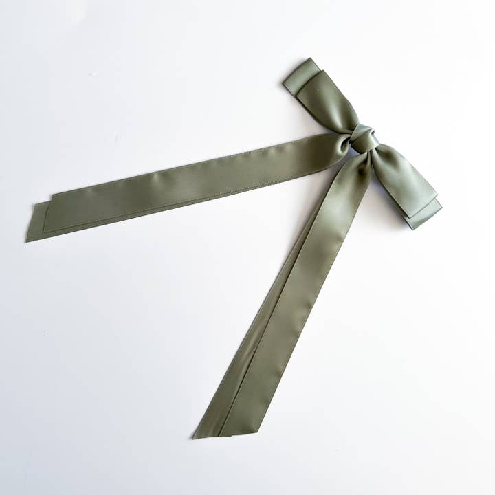 Antler & Acre - Wholesale Hair Clip - Women's - Satin Bow Hair Clip2