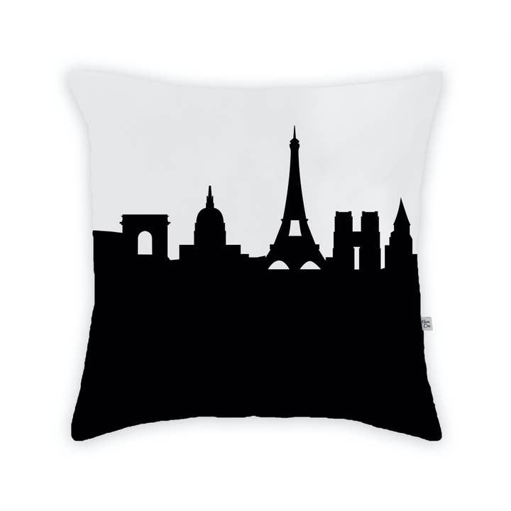 Paris Frankrig Skyline Stor Kaste Pude for engroshandel hos Anne Cate