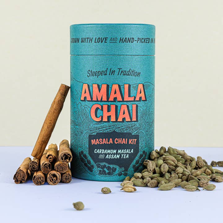 Amala Chai - Wholesale Loose Tea - Masala Chai Kit | Cardamom Masala & Assam Tea