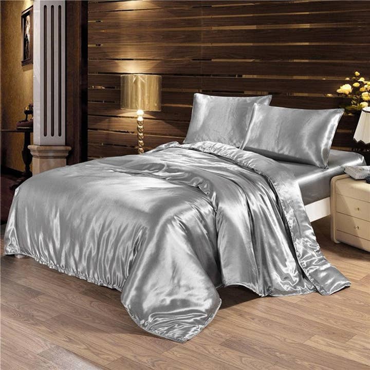 Moonberry Silk - Wholesale Duvet cover - 19Momme Silk Duvet Cover7