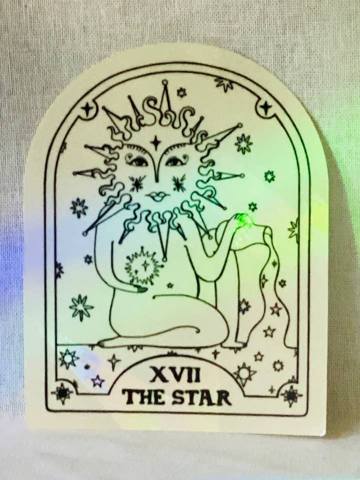 Star Tarot Sun Catcher for wholesale by Alex Conan