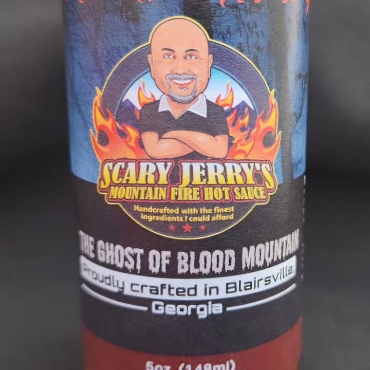 Scary Jerry's Mountain Fire Hot Sauce - Wholesale Hot Sauce - The Ghost of Blood Mountain Hot Sauce4