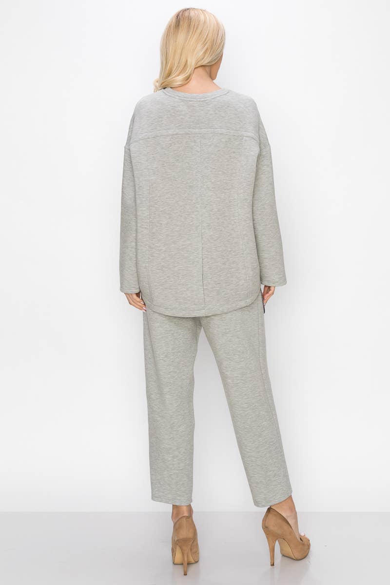 Joh Apparel – Großhandel Hose – Damen – Kelti Stretch Französische Scuba-Strickhose1