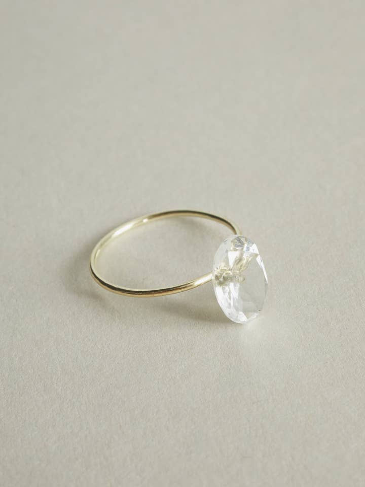 Bague en cristal de roche Précieuses pour la vente par COCii JEWELRY