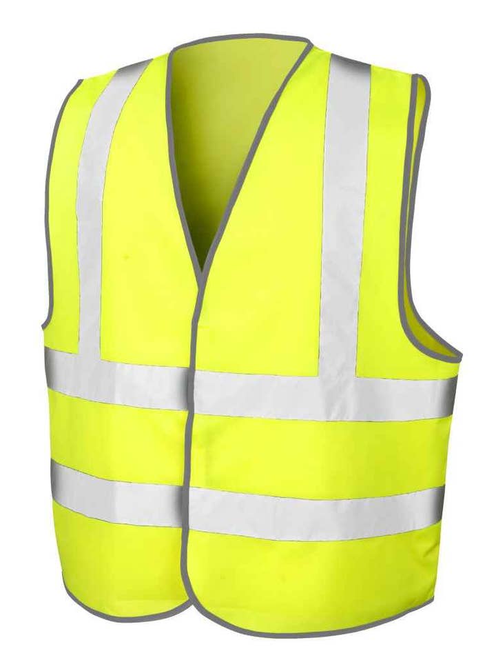 Pierre Francis - Wholesale Safety Vest - Unisex - Result - Core Hi-Vis Motorway Vest1