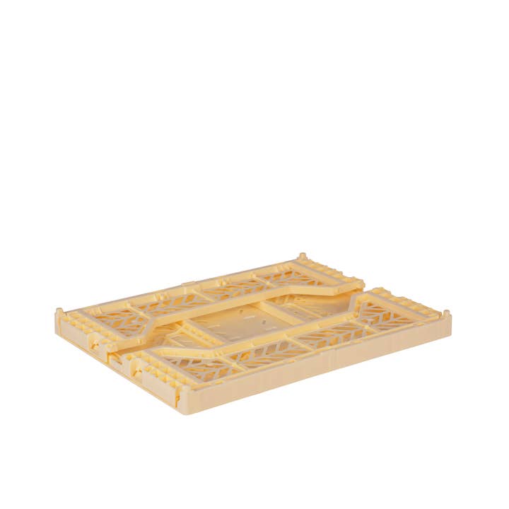 Aykasa - Wholesale Keukenopslag/organizer - Aykasa vouwkratten banaan — BUNDELTJE VAN 6 STUKS
