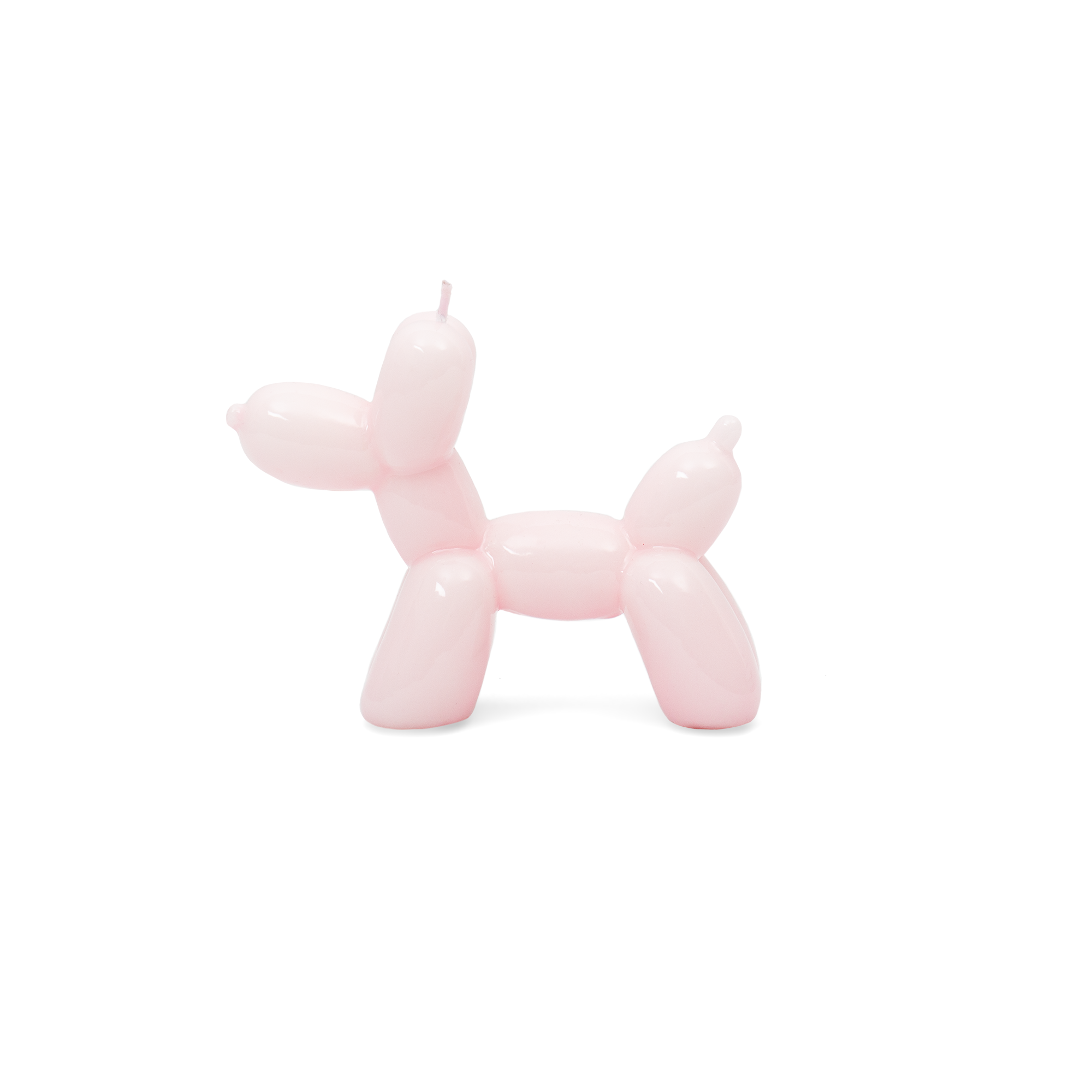 Helio Ferretti Candles & Co. - Wholesale Novelty Candle - PINK BALLOON DOG CANDLE - HAND PAINTED HF1