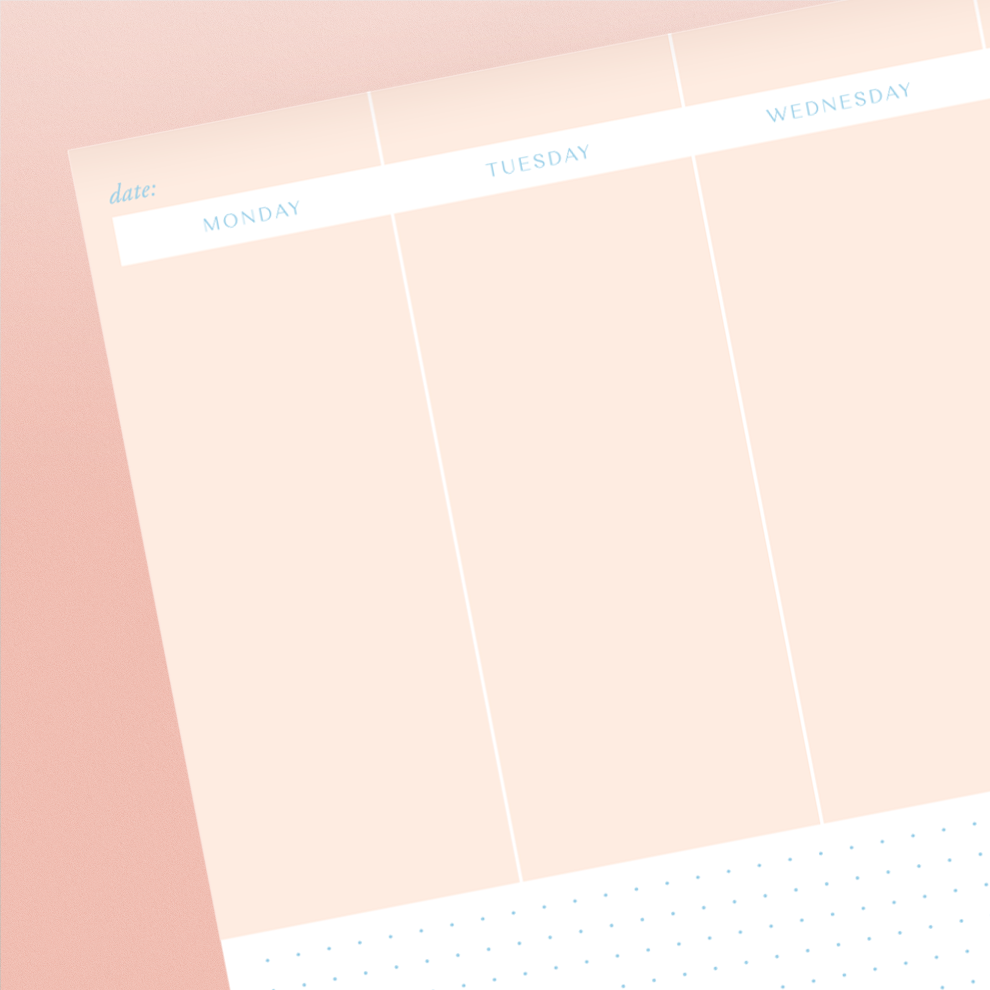 Common Modern - Wholesale Planner - On Track A4 Weekly Planner Pad | Undated Weekly Planner2