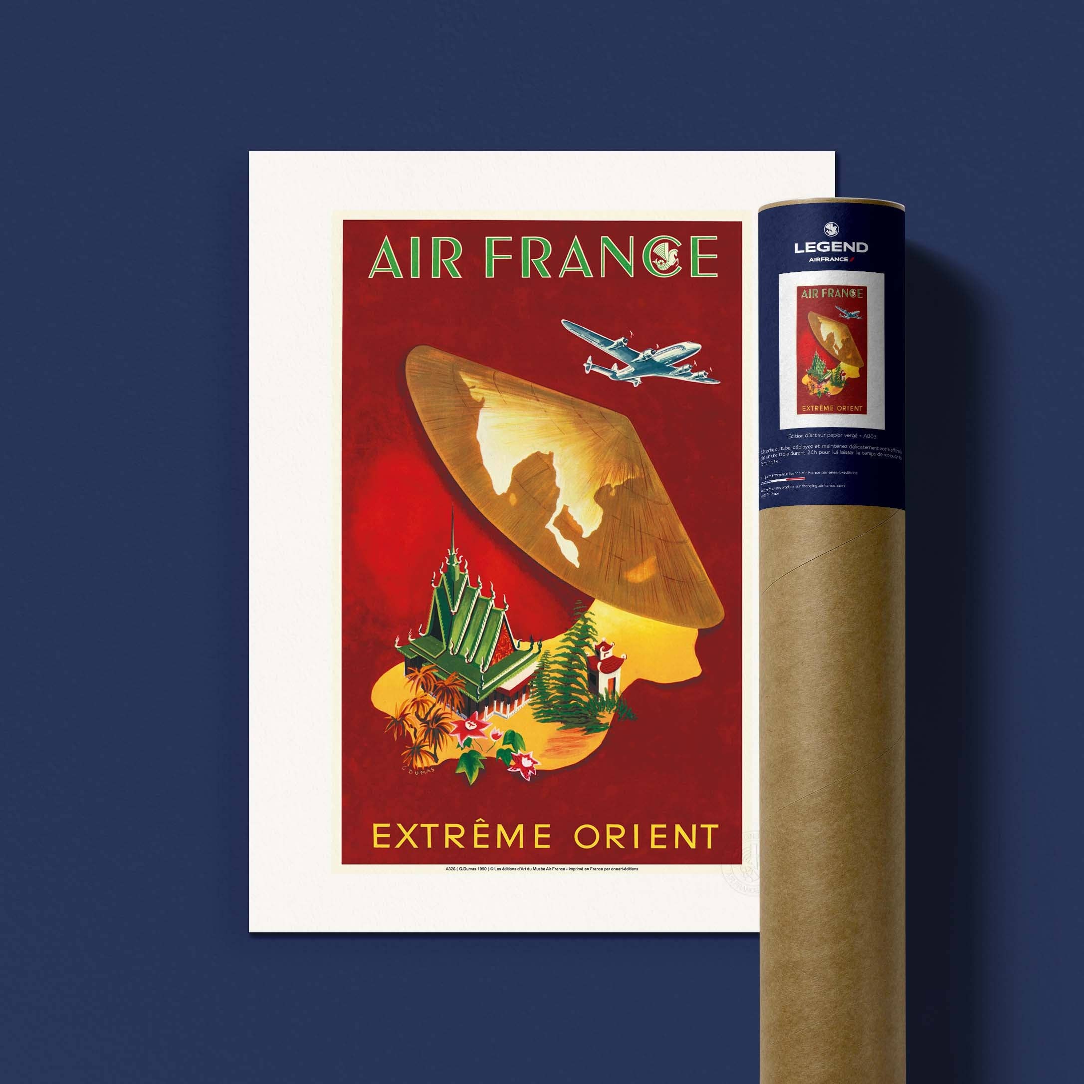 Oneart - Wholesale Poster - Air France Poster / Far East - AFL03260