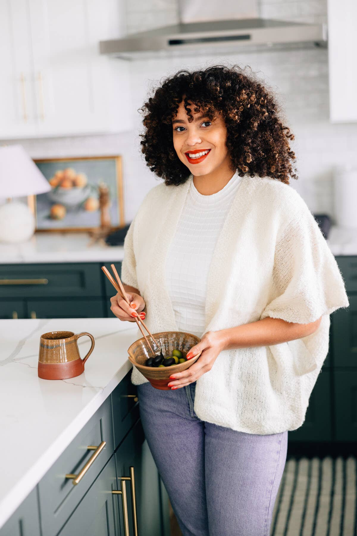 Ten Thousand Villages - Wholesale Serve Bowl - Chopsticks & Terracotta Bowl Set1