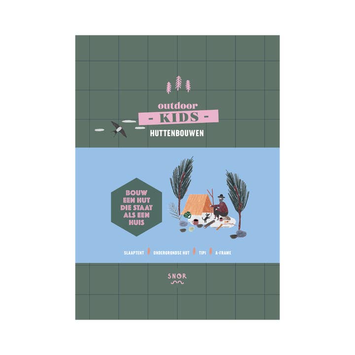 Outdoor Kids Hyttebygning for engroshandel hos Uitgeverij Snor