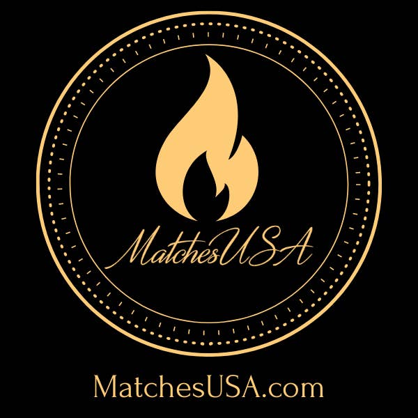 Matches USA - Wholesale Matches - 3" Color Wooden Safety Matches Match Bulk10