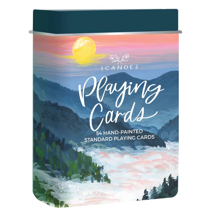 National Parks Playing Cards Travel Tin for wholesale by 1canoe2 | One Canoe Two Paper Co.