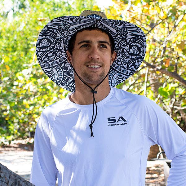 Soul of Adventure - Wholesale Straw Hat - Unisex - Under Brim Straw Hat | Polynesian Tribal 2.0