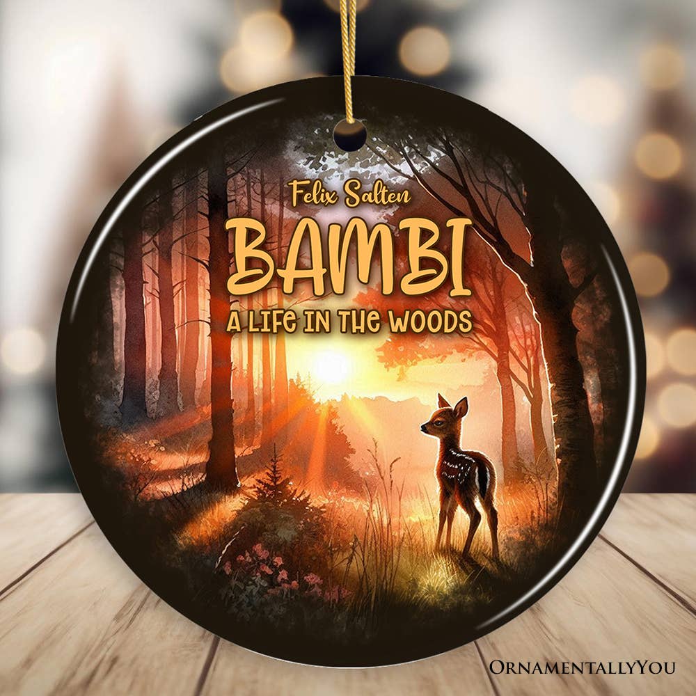 OrnamentallyYou - Wholesale Ornament - Bambi Ornament Woodland Wonder kerstcadeau van Felix Salten0