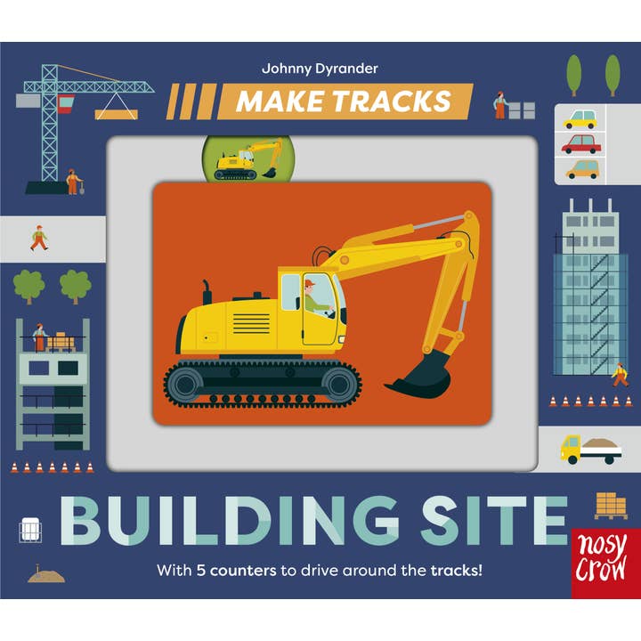 Make Tracks: Building Site for wholesale by Nosy Crow