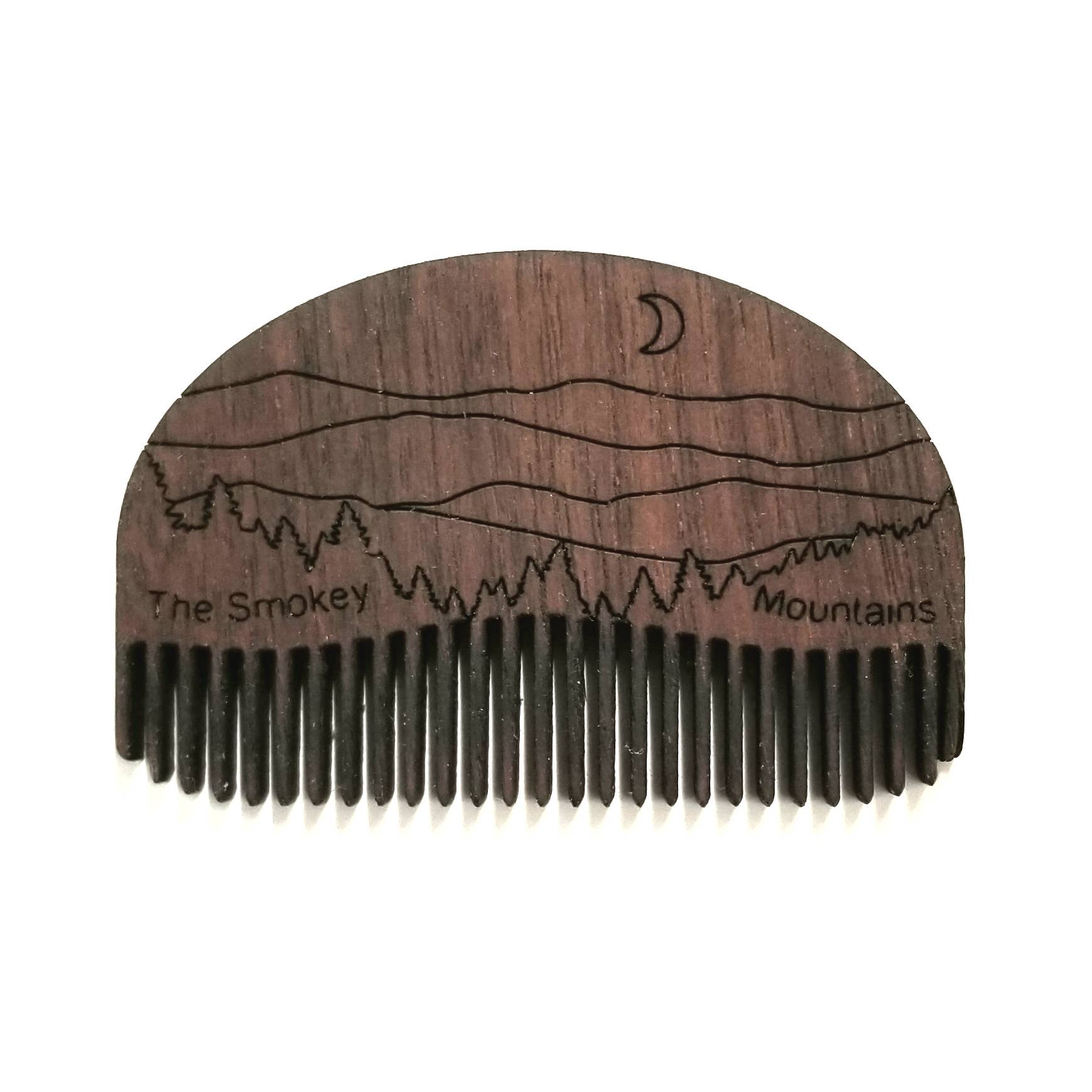 Made and Assembled - Wholesale Beard Brush/Comb - Mustache Comb-Mountian