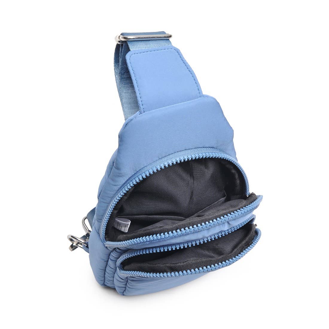 Urban Expressions - Wholesale Backpack - Women's - Kenny Nylon Multi-Compartment Sling Backpack Sling Backpack51