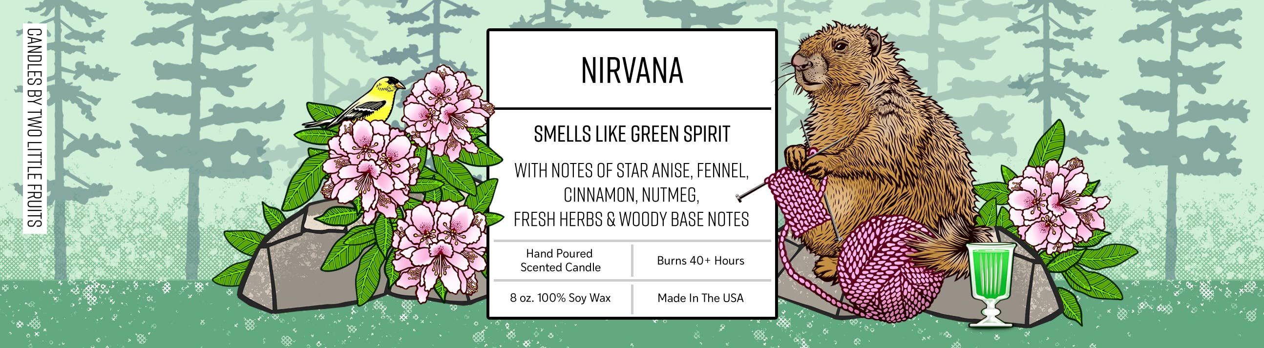 Two Little Fruits - Wholesale Jar/Filled Candle - Absinthe Fennel Soy Candle – Star Anise Cinnamon8