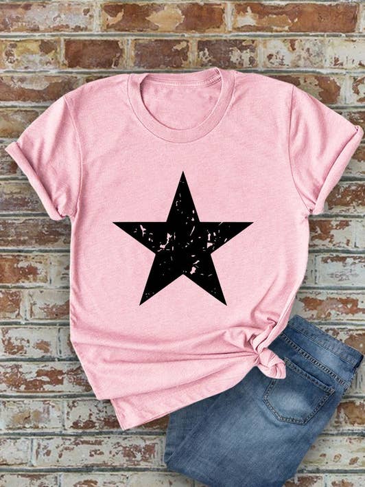 Camiseta unisex de manga corta con cuello redondo para venta al por mayor de Top Avenue