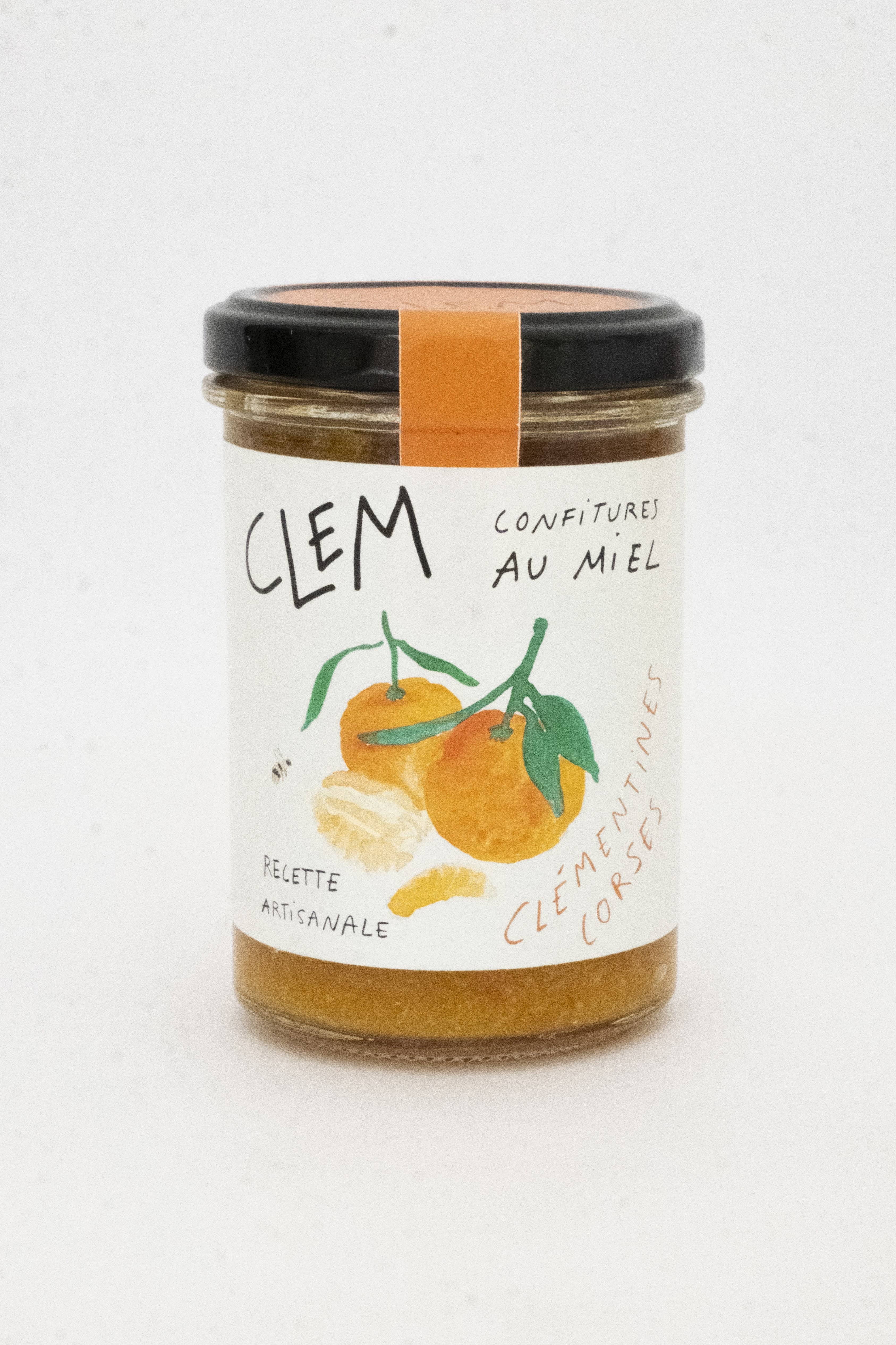 Clem - Vente Confiture/gelée - Confiture de Clémentine Corse1