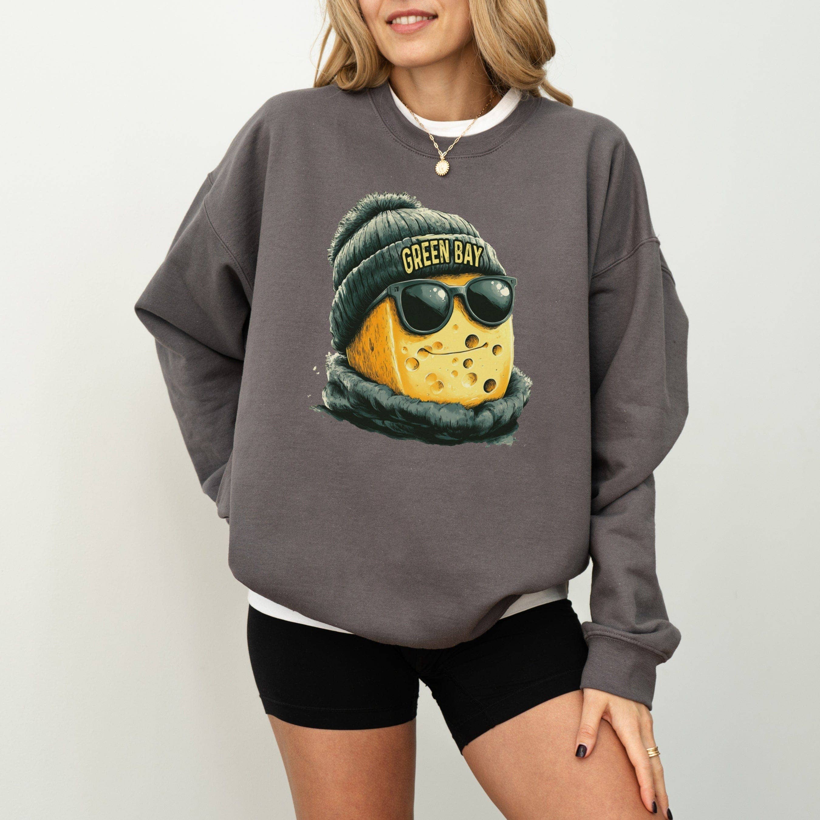 Hello Team Spirit - Wholesale Graphic Sweatshirt - Women's - Green Bay Sweatshirt3