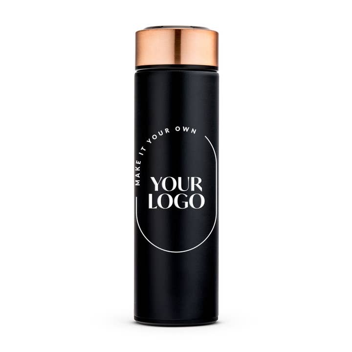 Weddingstar Inc. - Wholesale Water Bottle - Custom Logo Stainless Steel Cylinder Water Bottle 16oz.