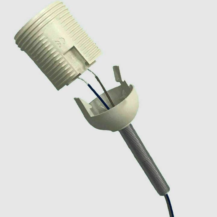 Ledsone - Wholesale Craft Supplies - M10 Threaded Zinc Alloy Pipe Nipple Lamp Repair Part5