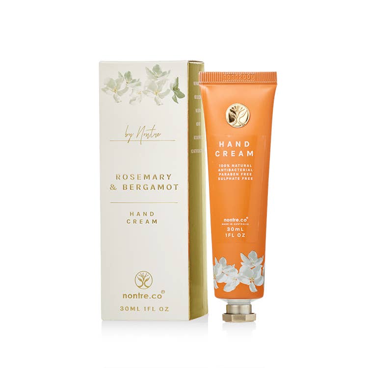 nontre.co - Wholesale Hand Cream/Lotion - Natural Hand Cream 30ml, Bergamot & Rosemary