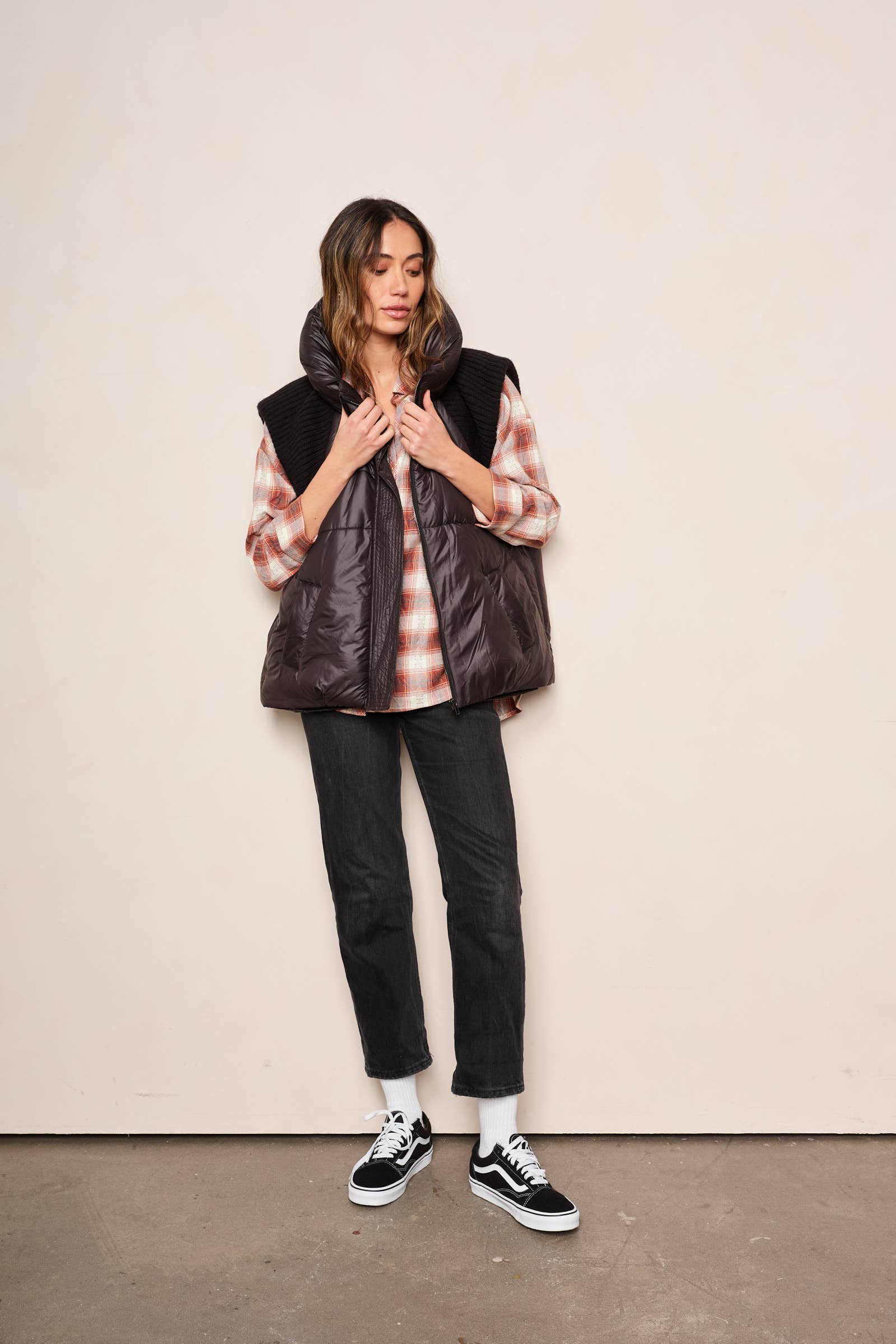 Nero GILET VIOLA in vendita all'ingrosso su Faire1